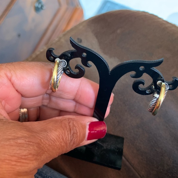 David Yurman small hoop earrings - Picture 4 of 6